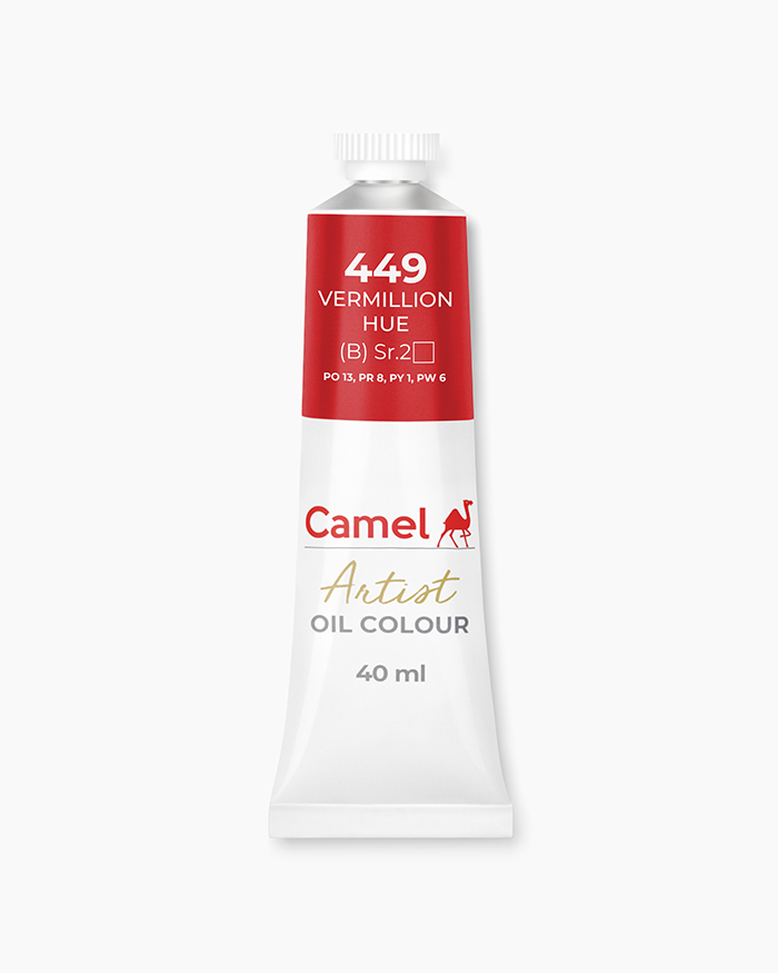 Camel Artist Oil Colours Vermilion Hue